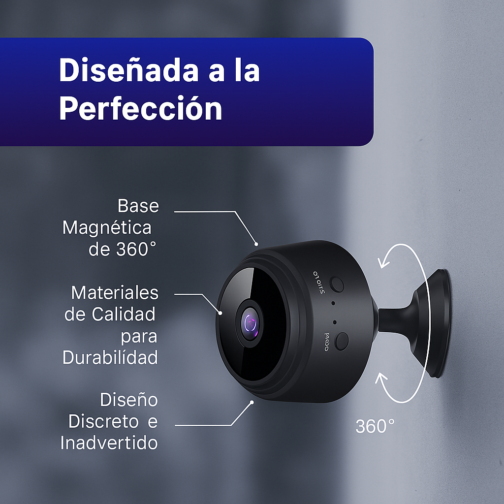 CÁMARA MINI ESPÍA ULTRA HD