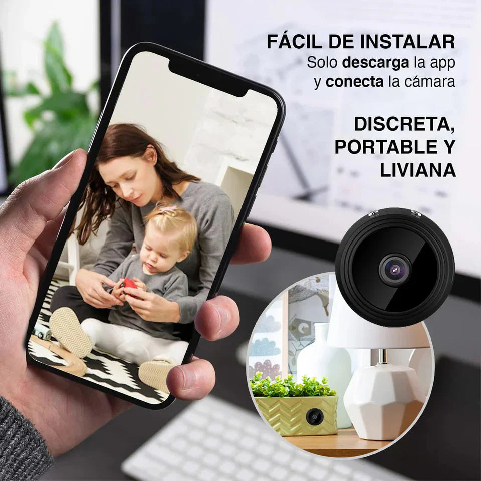 CÁMARA MINI ESPÍA ULTRA HD